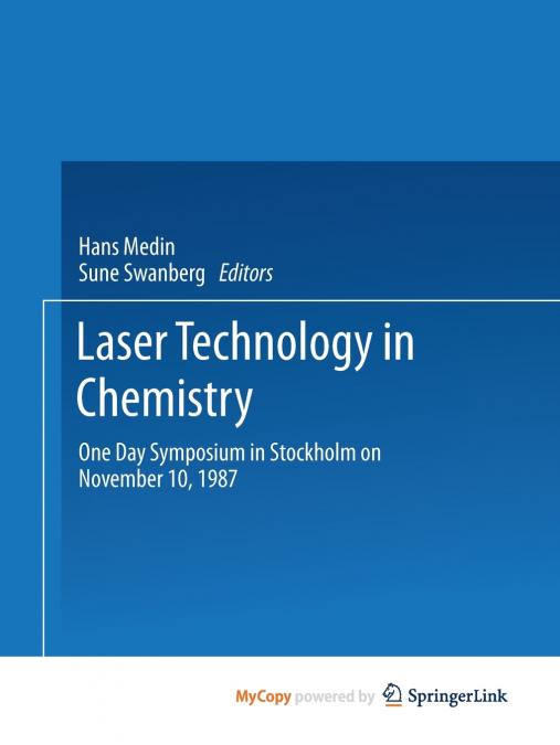 Laser Technology in Chemistry