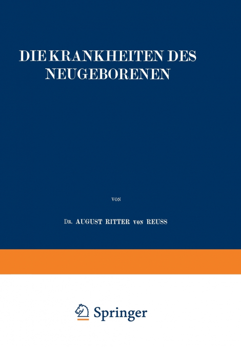 Die Krankheiten Des Neugeborenen
