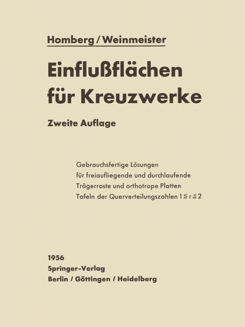 Einflussflachen Fur Kreuzwerke