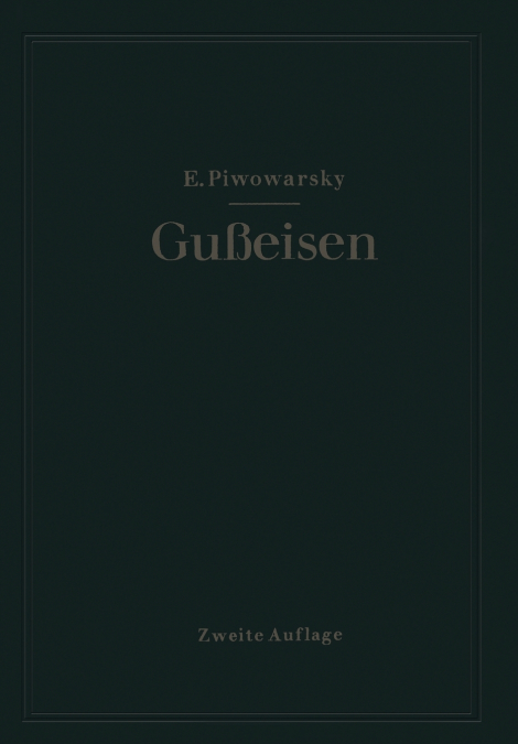 Hochwertiges Gußeisen (Grauguß)