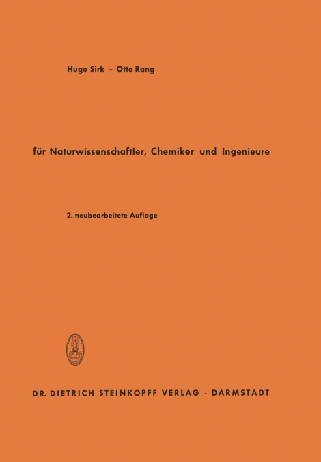 Einfuhrung in Die Vektorrechnung