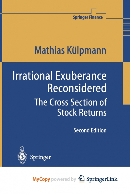 Irrational Exuberance Reconsidered