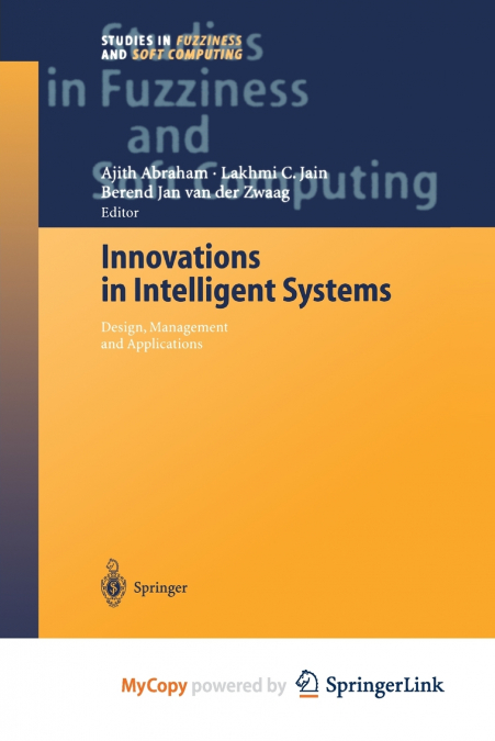 Innovations in Intelligent Systems