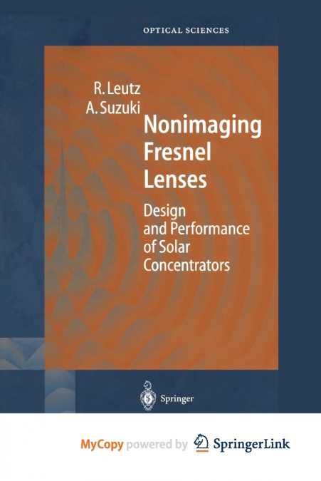 Nonimaging Fresnel Lenses