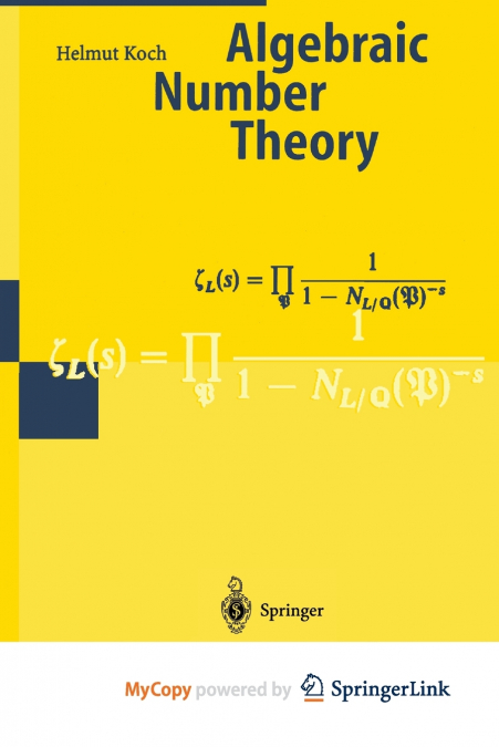 Algebraic Number Theory
