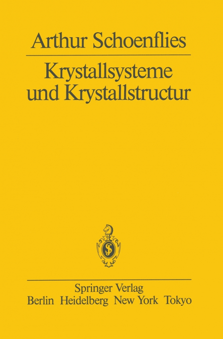 Krystallsysteme und Krystallstructur
