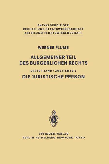Allgemeiner Teil des Bürgerlichen Rechts