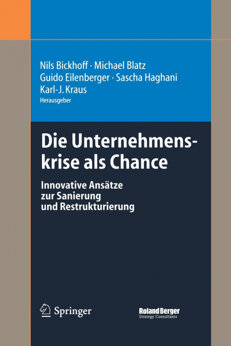 Die Unternehmenskrise als Chance