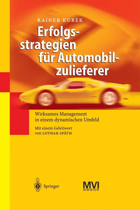 Erfolgsstrategien für Automobilzulieferer