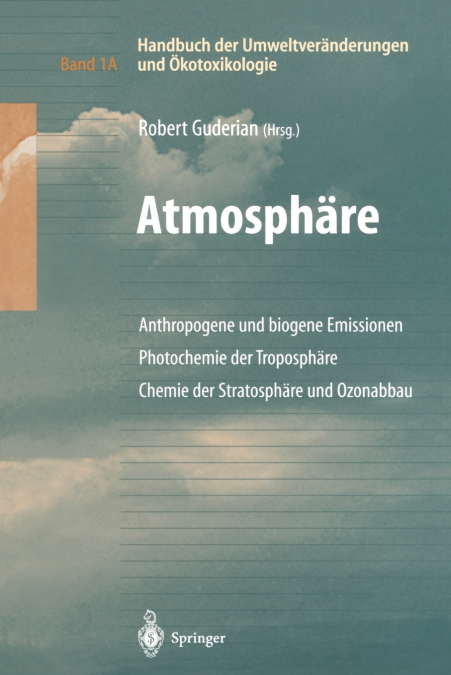 Handbuch Der Umweltveranderungen Und Okotoxikologie