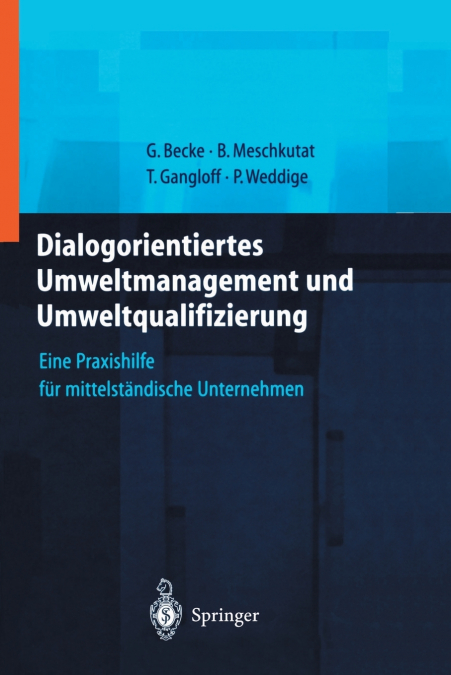 Dialogorientiertes Umweltmanagement und Umweltqualifizierung