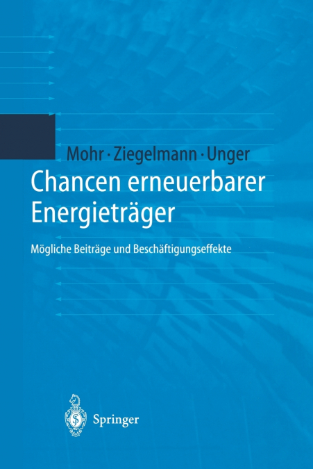 Chancen erneuerbarer Energieträger