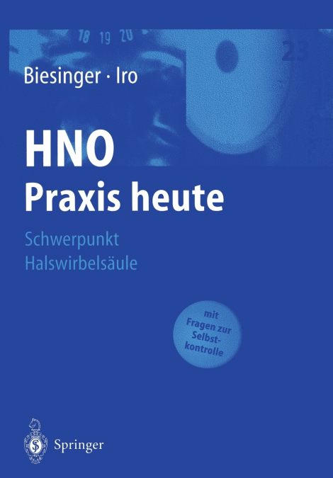 Schwerpunkt Halswirbelsäule