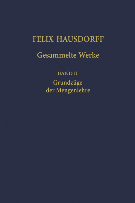 Grundzüge der Mengenlehre