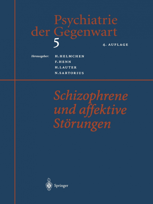 Psychiatrie der Gegenwart 5