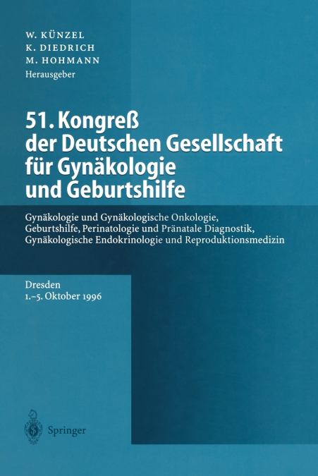 51. Kongreß der Deutschen Gesellschaft für Gynäkologie und Geburtshilfe