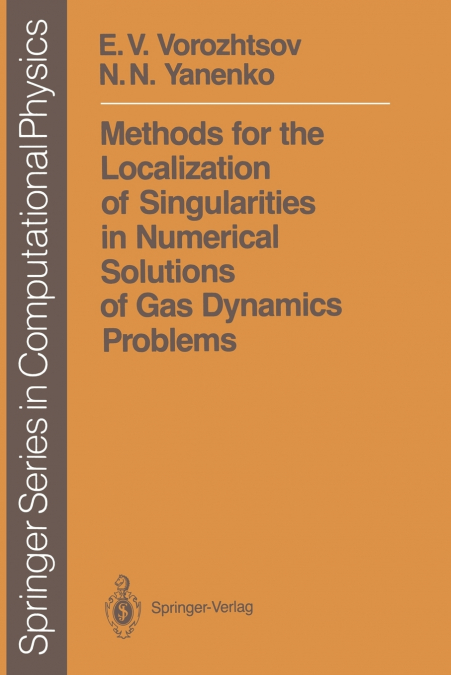 Methods for the Localization of Singularities in Numerical Solutions of Gas Dynamics Problems