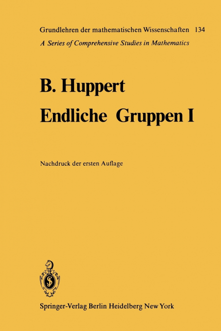 Endliche Gruppen I