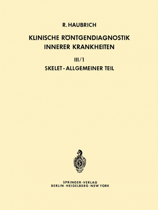 Klinische Rontgendiagnostik Innerer Krankheiten