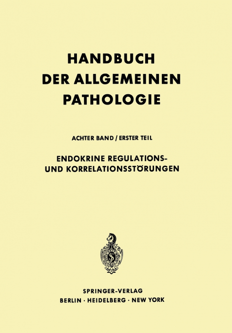 Endokrine Regulations- und Korrelationsstörungen