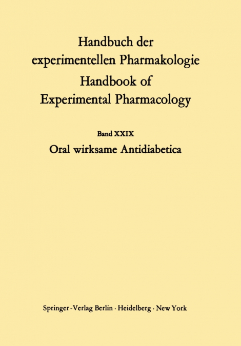Oral wirksame Antidiabetika