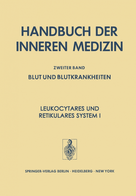 Leukocytäres und Retikuläres System I