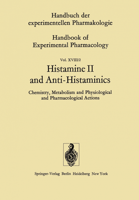 Histamine II and Anti-Histaminics
