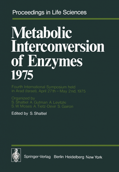 Metabolic Interconversion of Enzymes 1975