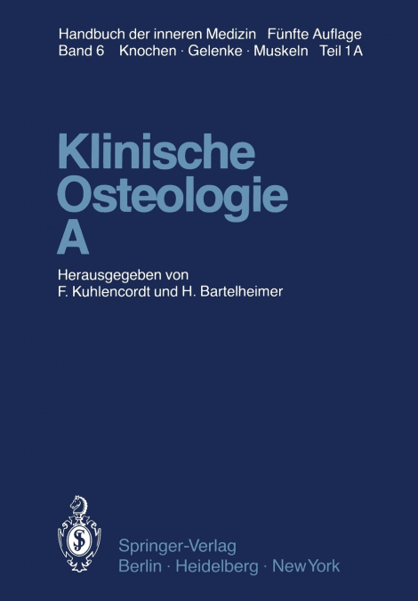 Klinische Osteologie · A