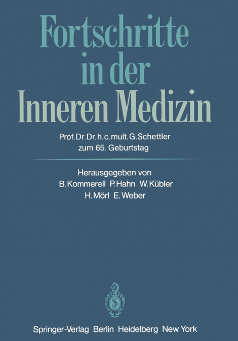 Fortschritte in der Inneren Medizin