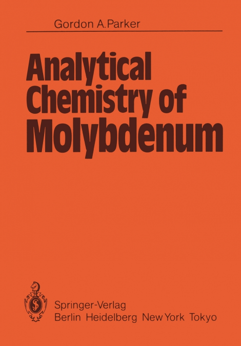 Analytical Chemistry of Molybdenum