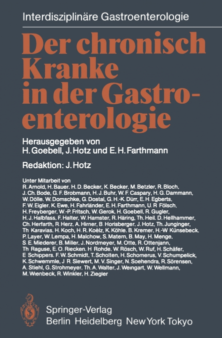 Der chronisch Kranke in der Gastroenterologie