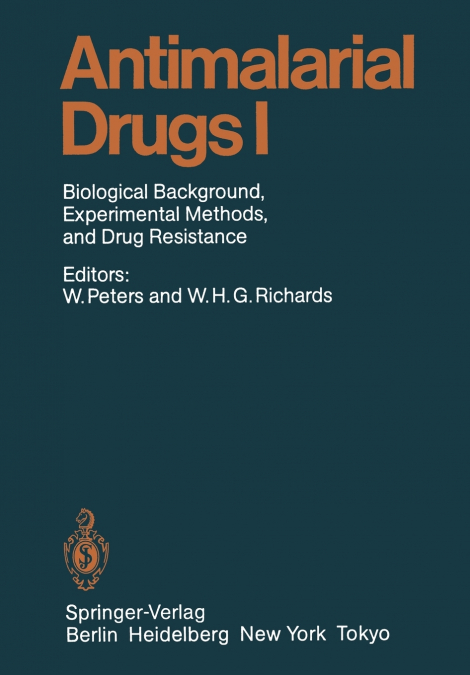 Antimalarial Drugs I