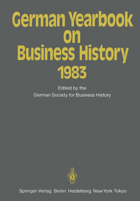 German Yearbook on Business History 1983
