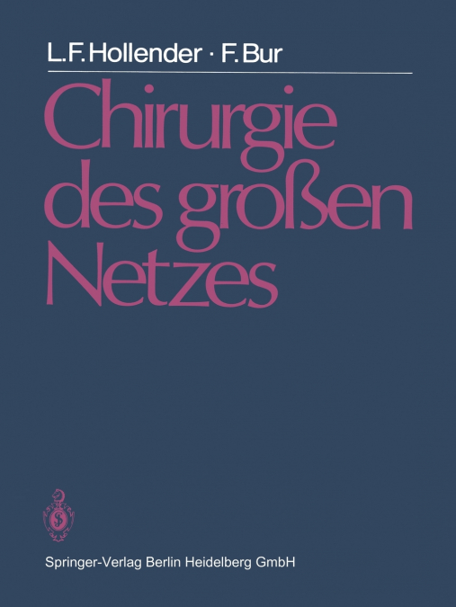 Chirurgie Des Grossen Netzes