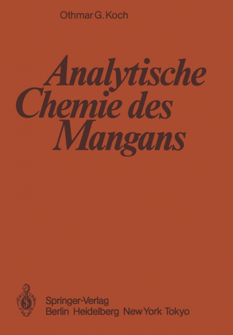 Analytische Chemie des Mangans