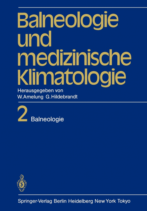 Balneologie und medizinische Klimatologie