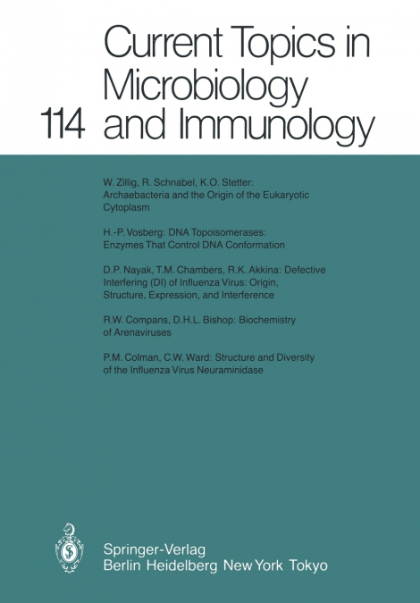 Current Topics in Microbiology and Immunology