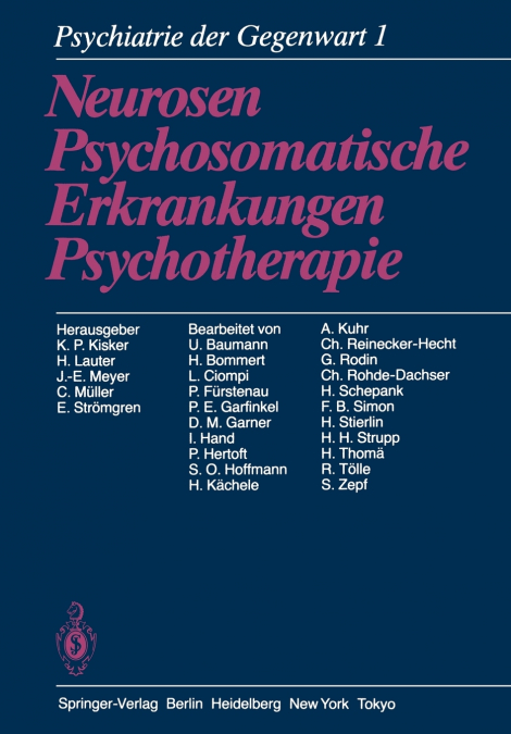 Psychiatrie der Gegenwart