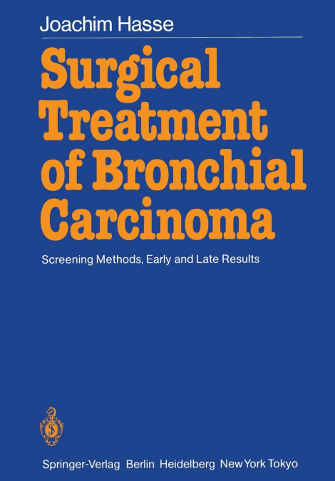 Surgical Treatment of Bronchial Carcinoma