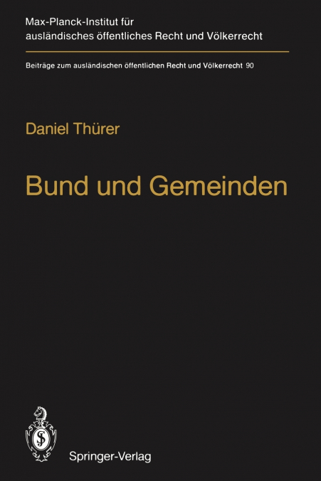 Bund und Gemeinden / Federal and Local Government