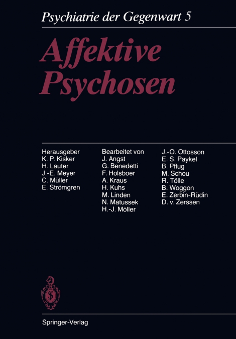 Affektive Psychosen