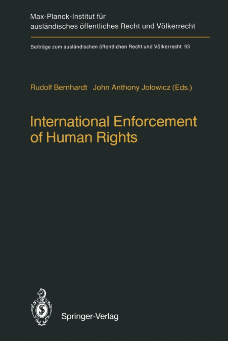 International Enforcement of Human Rights