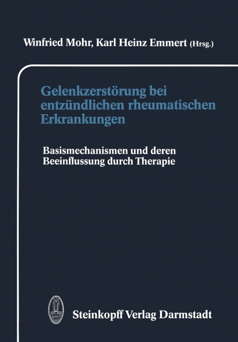 Gelenkzerstörung bei entzündlichen rheumatischen Erkrankungen