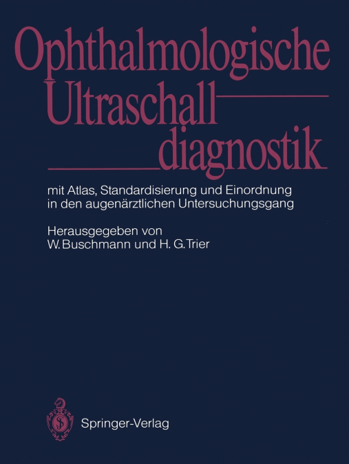 Ophthalmologische Ultraschalldiagnostik