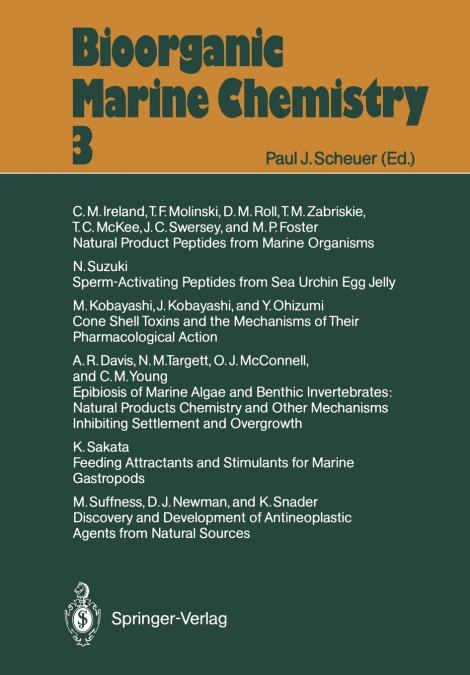 Bioorganic Marine Chemistry