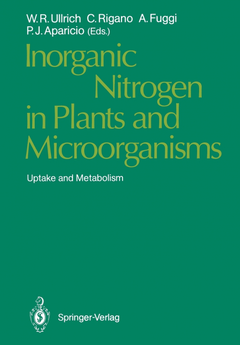 Inorganic Nitrogen in Plants and Microorganisms
