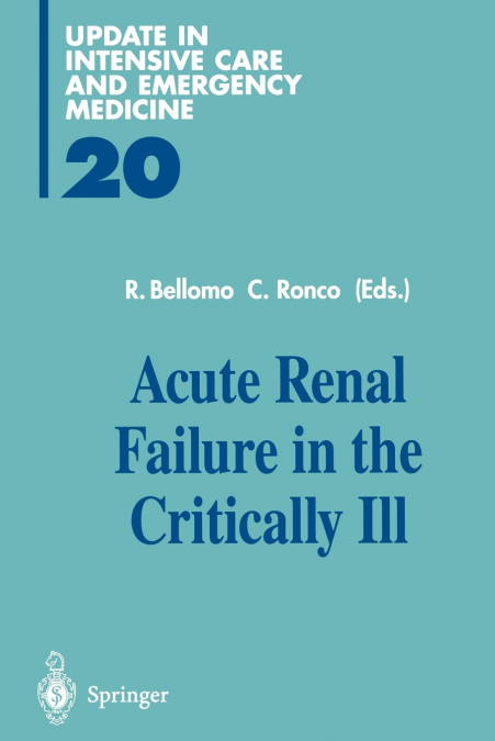 Acute Renal Failure in the Critically Ill