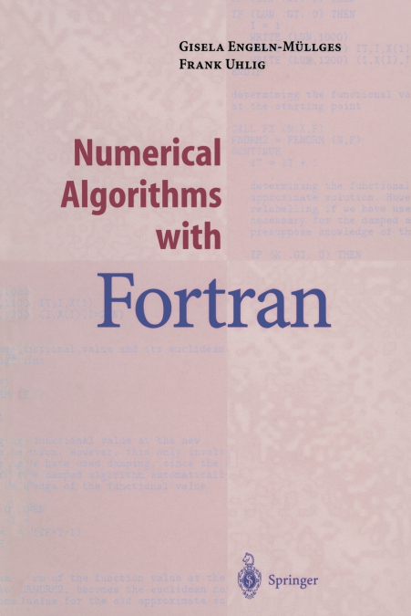 Numerical Algorithms with Fortran