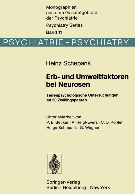Erb- und Umweltfaktoren bei Neurosen
